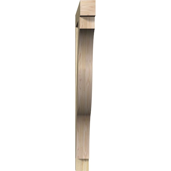 Funston Block Rough Sawn Bracket, Douglas Fir, 4W X 42D X 48H